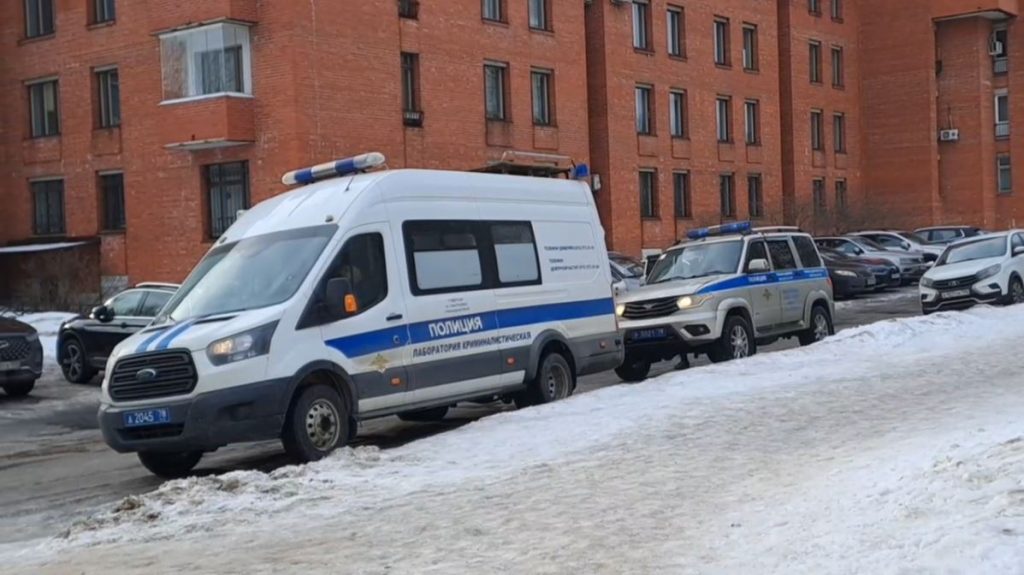 В Петербурге к школе №662 съехалась полиция и кинолог