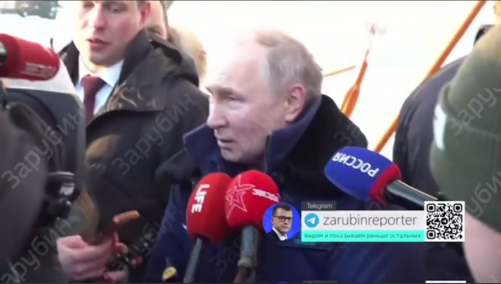 Путин поделился впечатлениями после полета на ТУ-160М