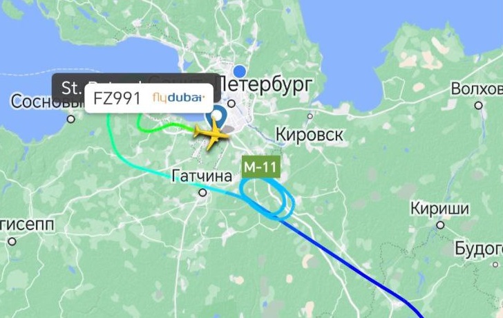 В небе над Петербургом возникло авианапряжение