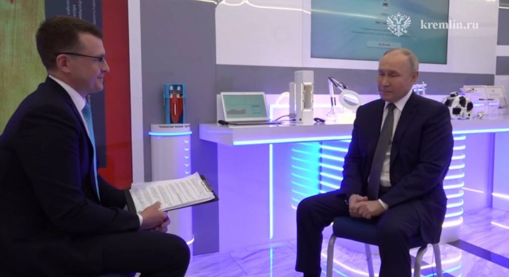 Полное интервью Путина журналисту Зарубину