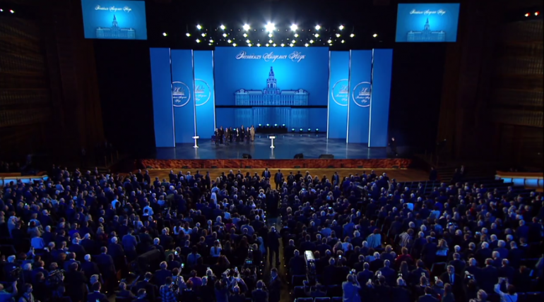 Путин заявил о нелепости срыва международного общения ученых