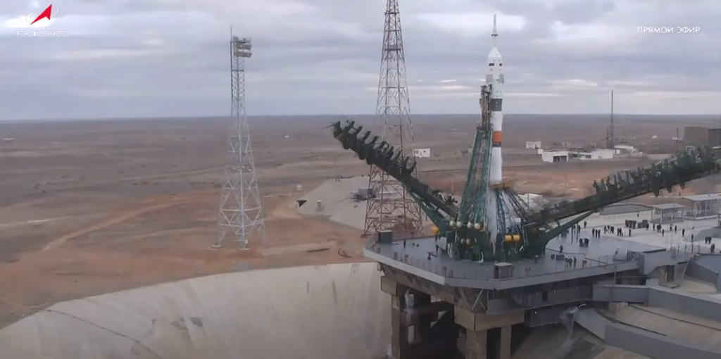 В Роскосмосе сообщили, что запуск &#171;Союза МС-25&#187; отменили из-за просадки напряжения