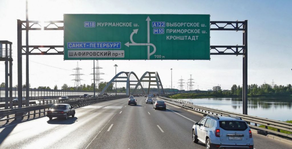 На КАД у развязки с Шафировским на Беляевском мосту введут ограничения