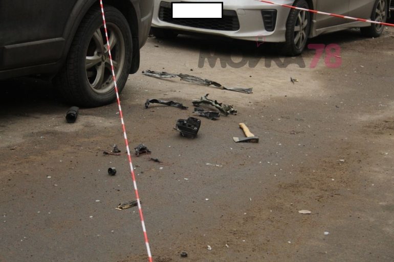 ЧП на Пискаревском, где произошел взрыв