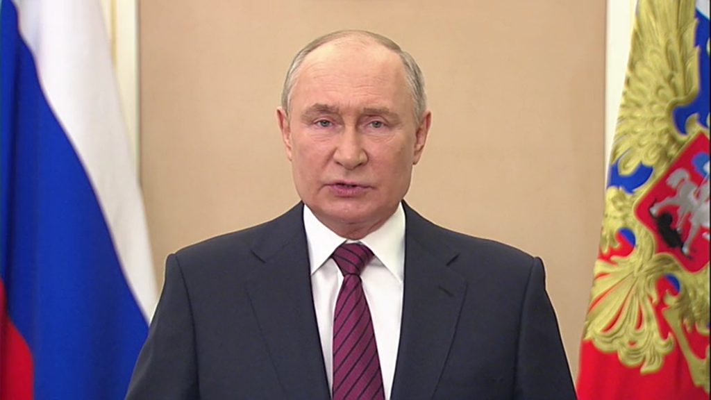 Путин поздравил Росгвардию с праздником и поблагодарил за верность Родине