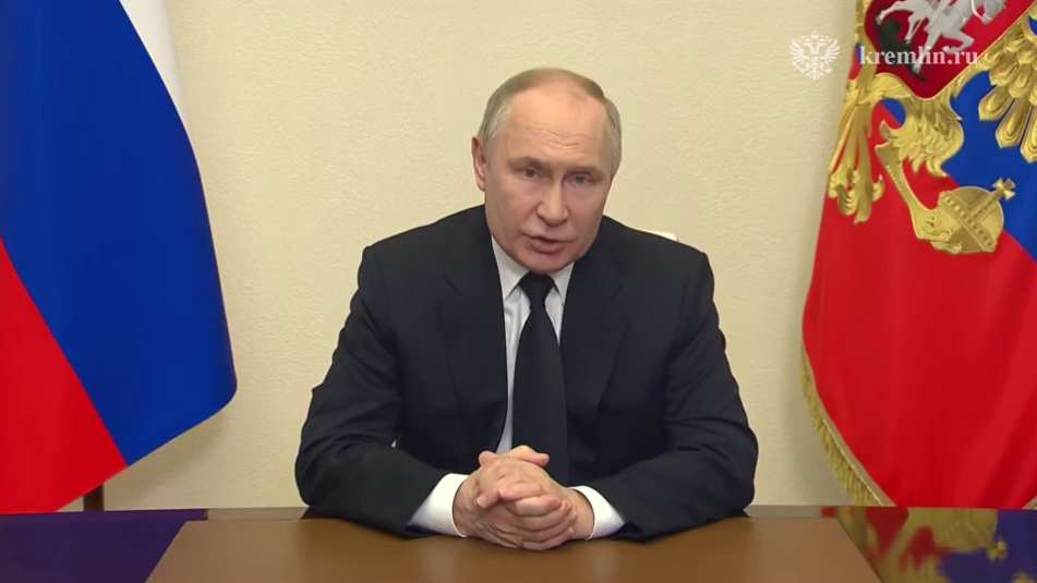 Путин назвал кровавым и варварским теракт в Крокусе