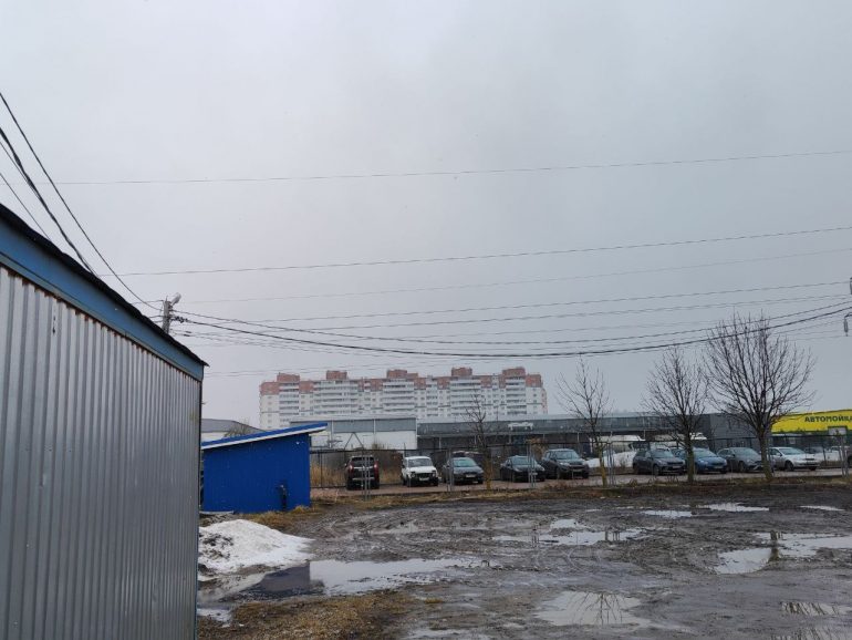 В Петербурге зима потеснила весну и принесла снег