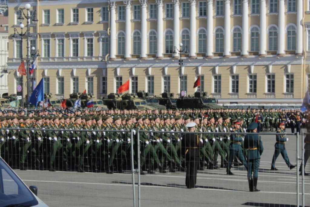 Ветераны ВОВ примут участие в строевой части парада Победы в Петербурге