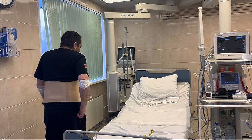 Андрей Чибис опубликовал видео из больницы