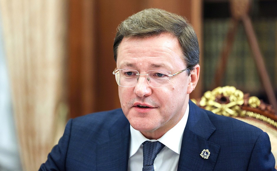 Азаров ушел с поста губернатора Самарской области через 8 месяцев после выборов