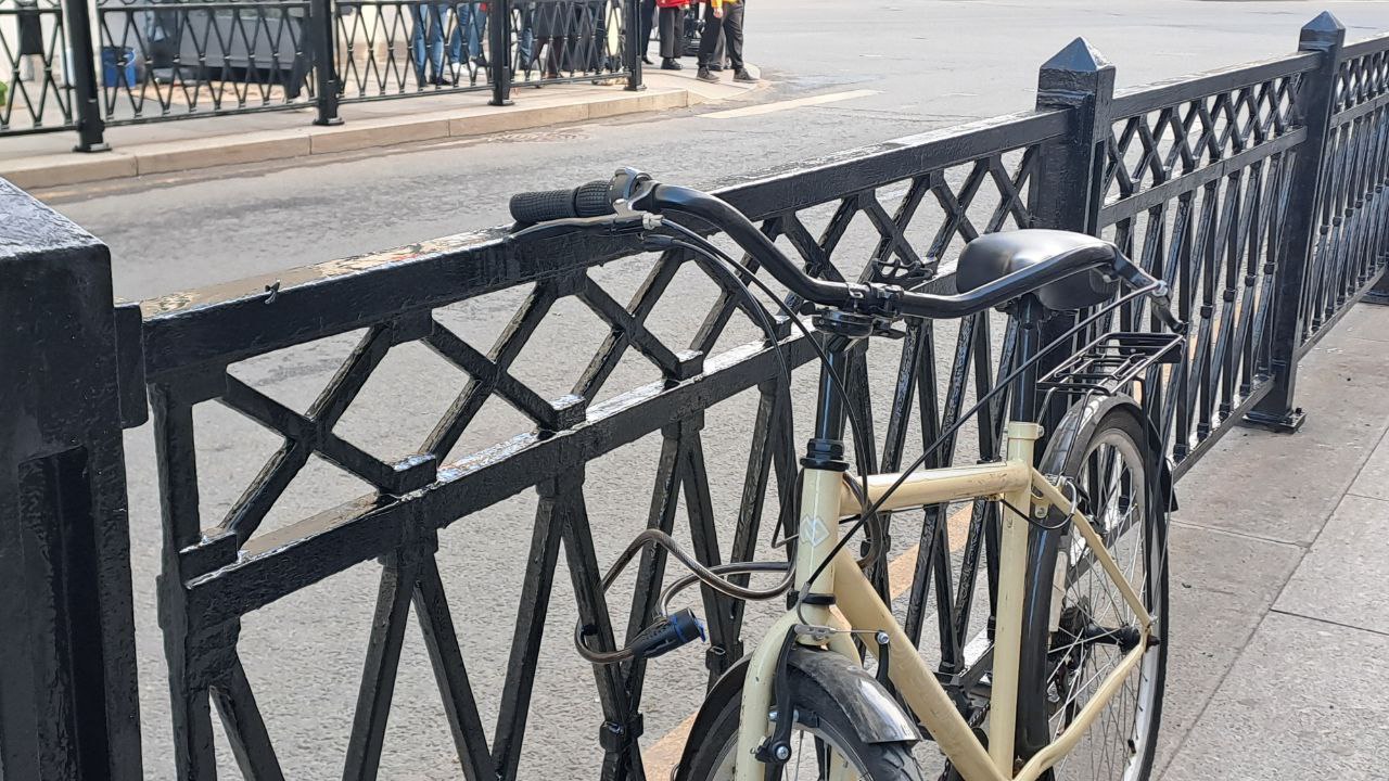 На Рубинштейна ойкают велосипедисты