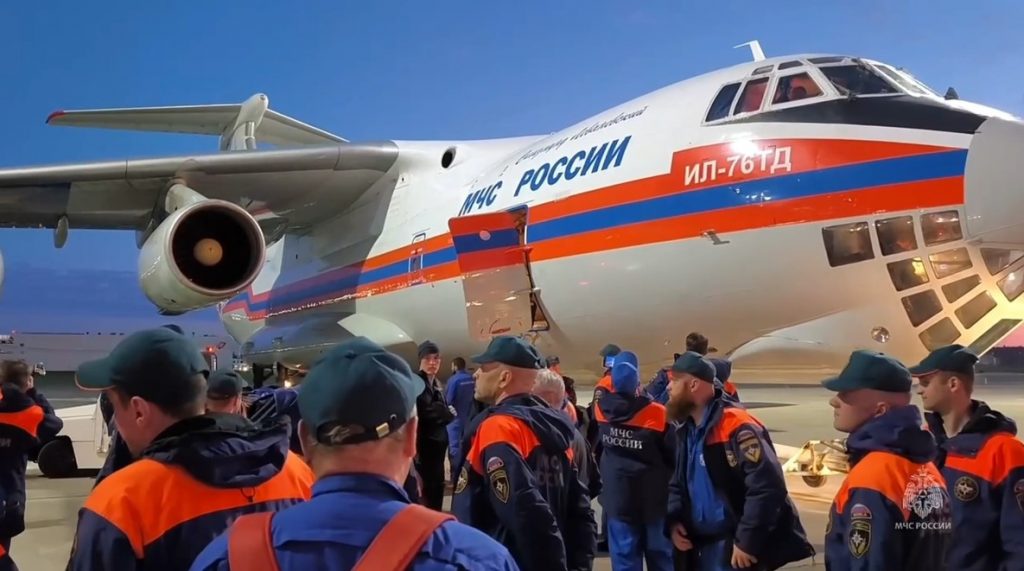 Вылетевшие на помощь в Иран Ил-76 возвращаются в Подмосковье