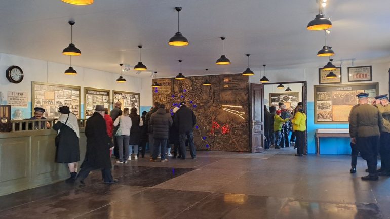 На Дворцовой заработала выставка о работе милиции в годы блокады Ленинграда