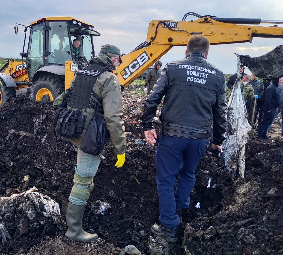 В Рязанской области убитого охотника закопали на свалке