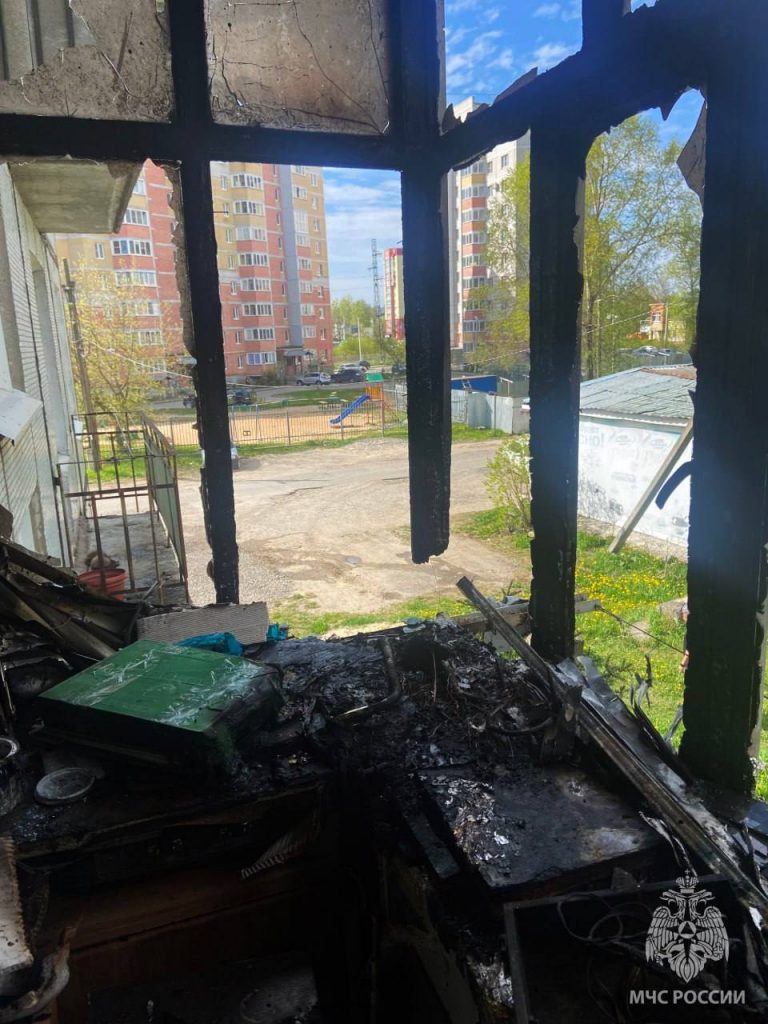 Аккумулятор в электросамокате стал причиной пожара в Вологде