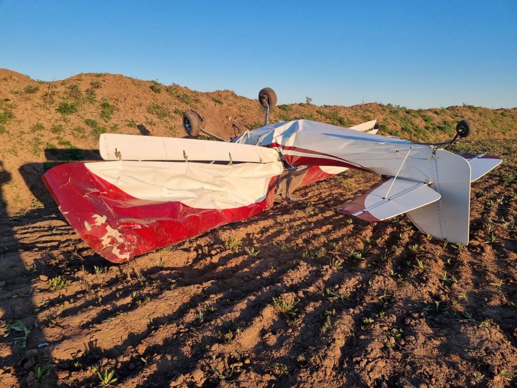 Самодельный самолет упал во Владимирской области