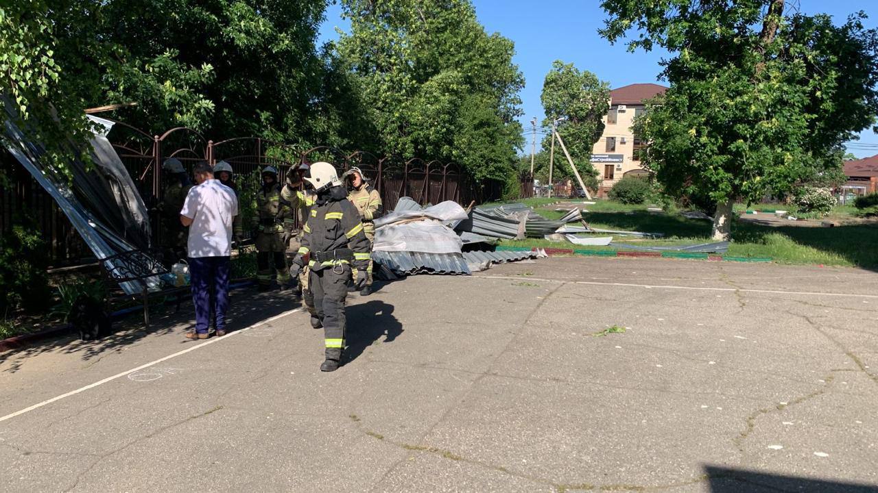 В Краснодаре возбуждено уголовное дело после обрушения крыши школы