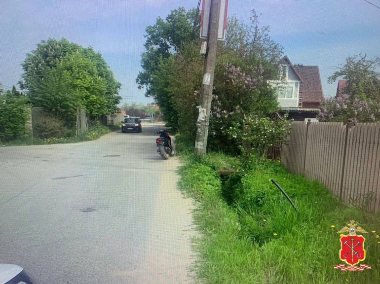 На улице Дружбы водитель мопеда съехал в кювет и умер