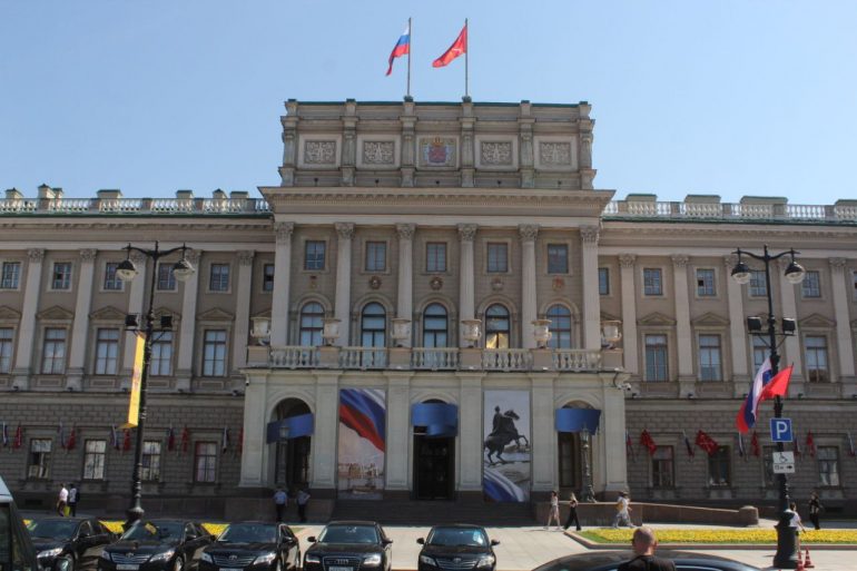 Липовый сад на Синем мосту у Мариинского дворца открылся