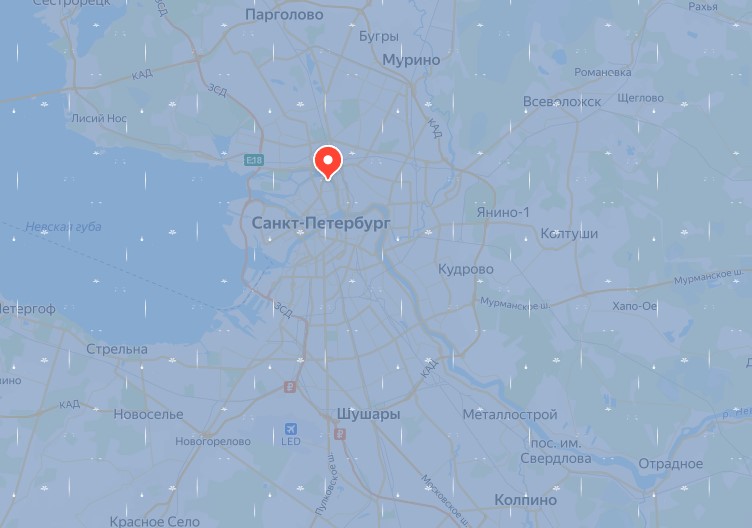 В Петербурге загремит и закапает