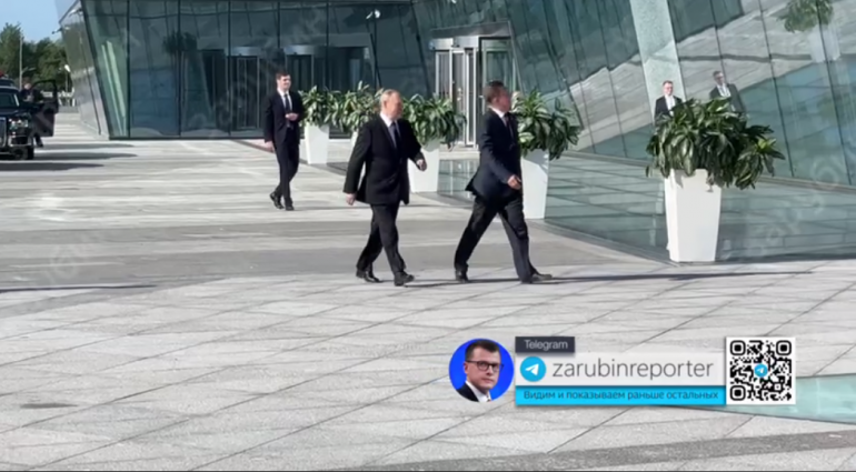 Путин приехал в Лахта центр