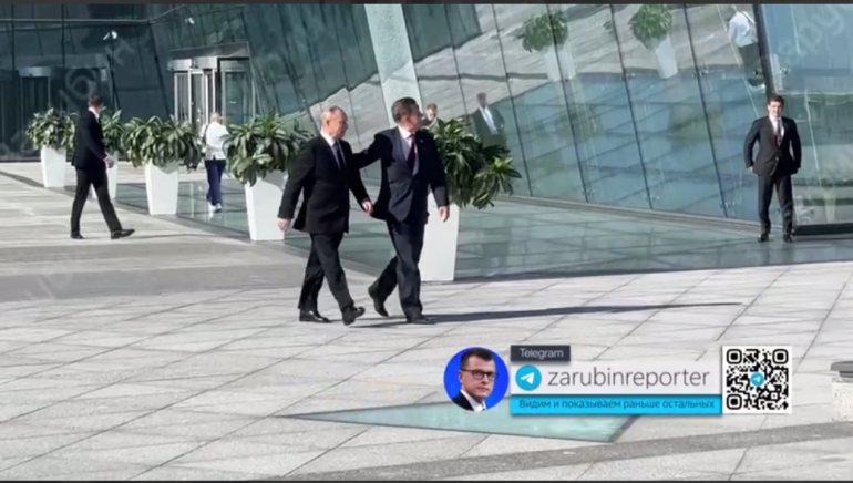 Путин приехал в Лахта центр