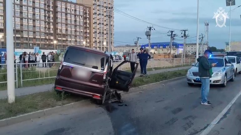 Суд арестовал водителя минивэна, раскидавшего пешеходов на тротуаре в Благовещенске
