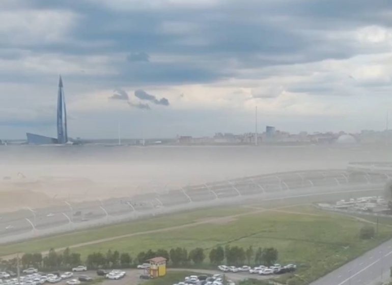 В картах Яндекса со спутника нет части территории Петербурга