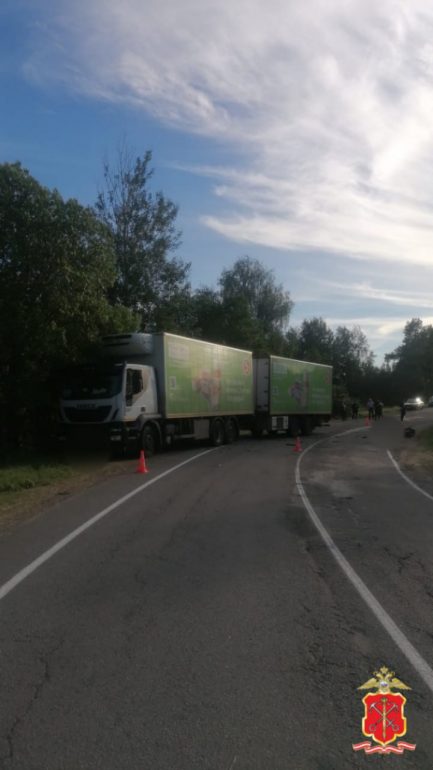 Мотоциклист на Irbis погиб в лобовом ДТП с грузовиком под Сланцами