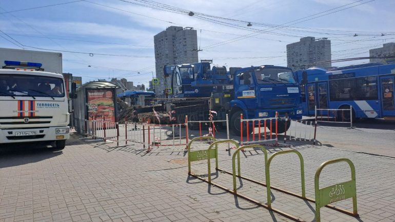 Теплосеть перерыла Наличную после испытаний