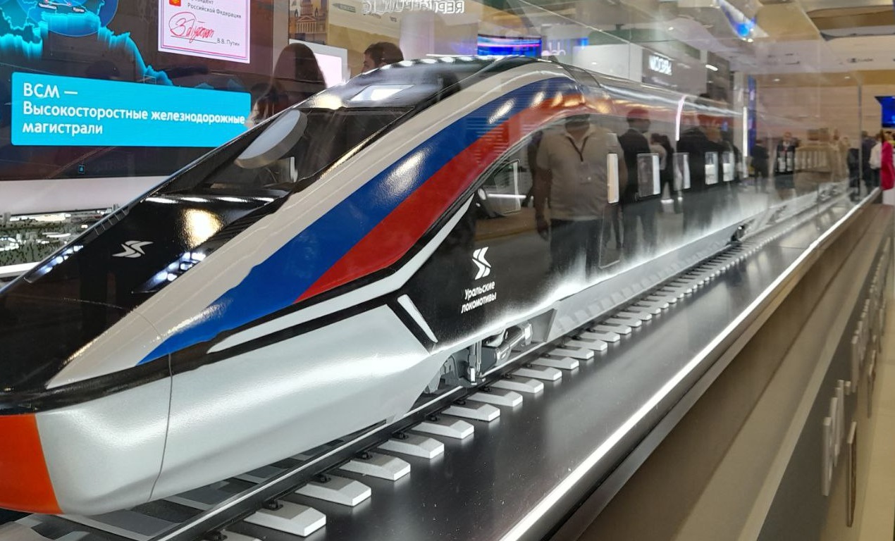 На ПМЭФ показали пять лучей ВСМ из Москвы, пока без Луганска и Донецка