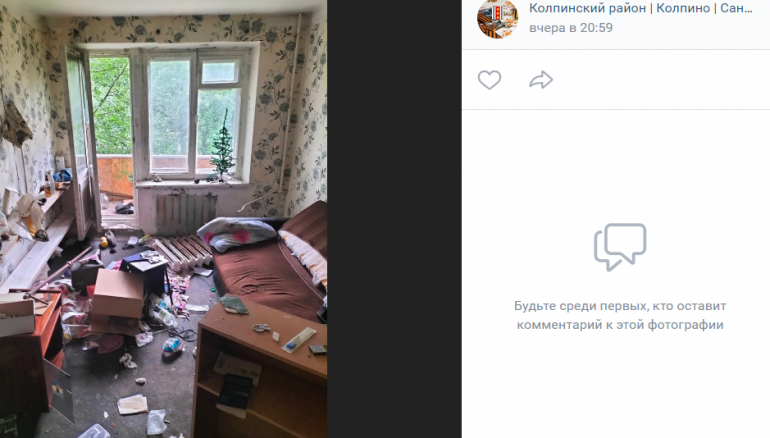 Школьники ворвались в дом на Загородной, вырвали батареи и выбили двери в квартиры