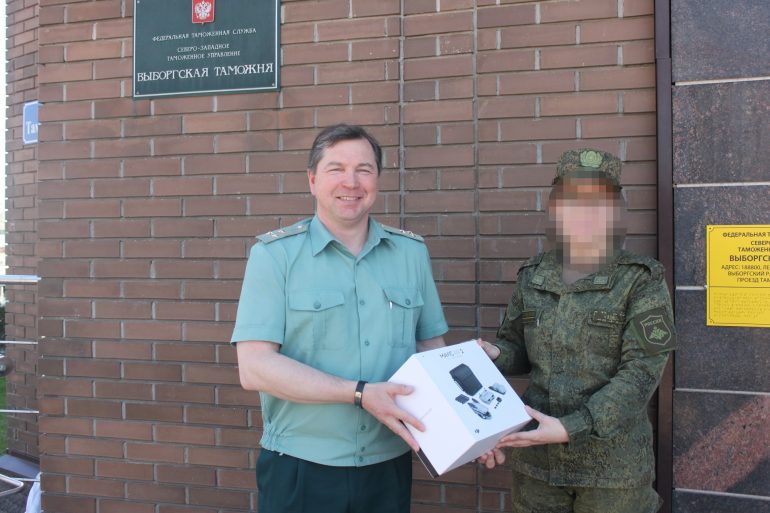 В зону СВО Выборгская таможня передала конфискованное