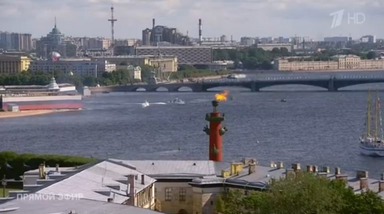 Начался Главный военно-морской парад