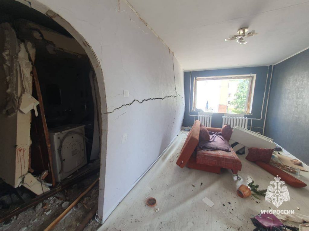 Один человек погиб при взрыве газа в доме в Стерлитамаке