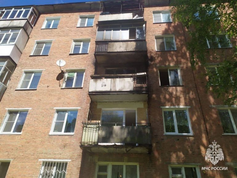 Ребенок поджег белье и устроил пожар в квартире в Удмуртии