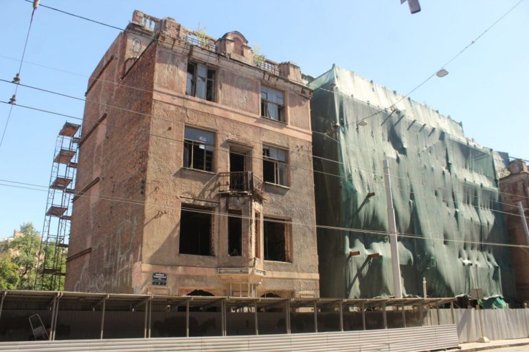 Как сейчас выглядит дом Басевича