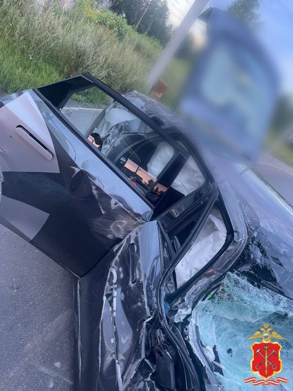 ДПС гонялось по Непокоренных за водителем каршеринга на Changan