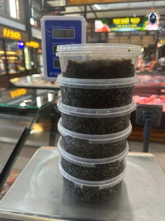 В Петербурге ФСБ и Росгвардия перекрыли канал незаконный черной икрой и крабом