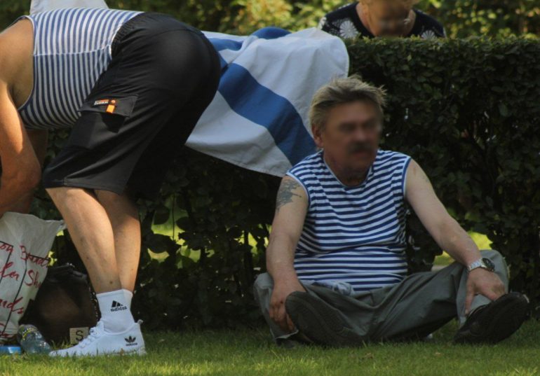 Большой фоторепортаж об атмосфере Дня ВМФ в Петербурге