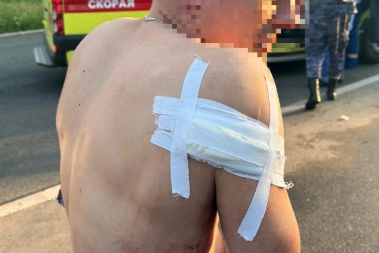 Кровь пролилась на проспекте Ветеранов