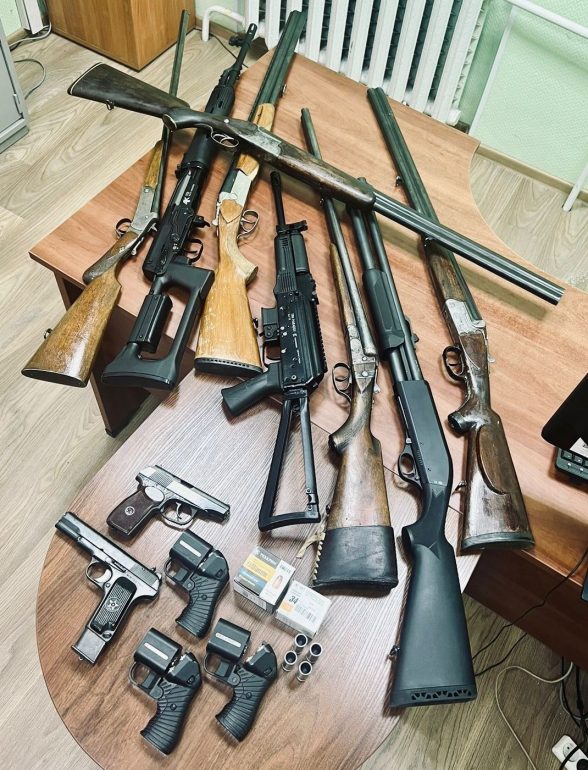 В Петербурге и Ленобласти с начала года за нарушения забрали свыше 1,9 тыс. единиц оружия