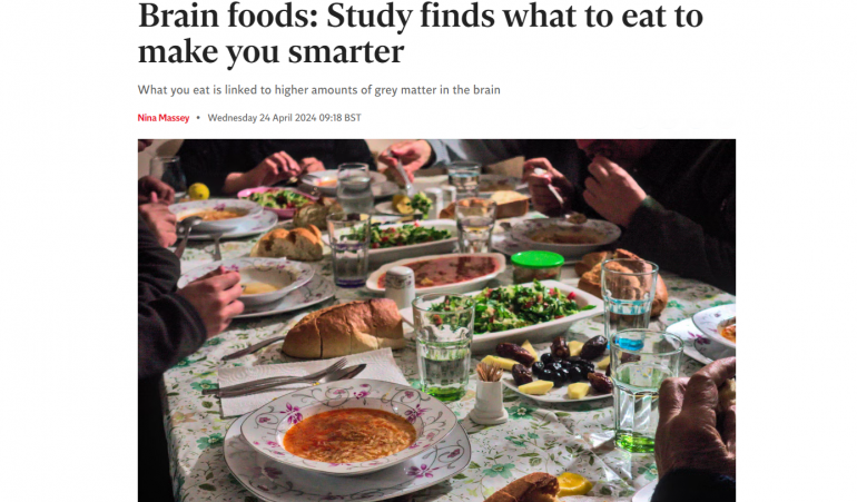 Исследование показало, что нужно есть, чтобы стать умнее