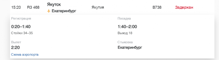 В Пулково «Уральские Авиалинии» и «Ай Флай» задержали рейсы до Сочи и Екатеринбурга