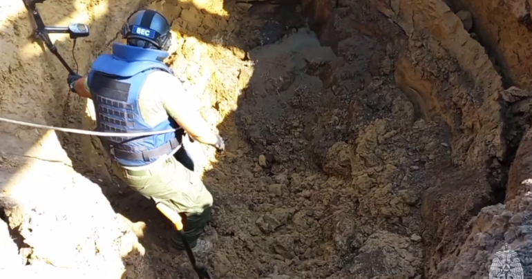 Саперы МЧС уничтожили больше 150 боеприпасов в Курской области