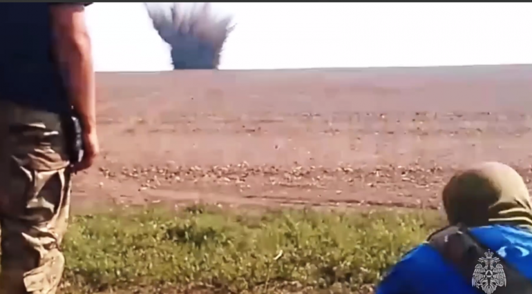 Саперы МЧС уничтожили больше 150 боеприпасов в Курской области