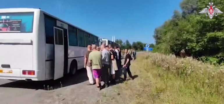 Наши парни возвращаются домой