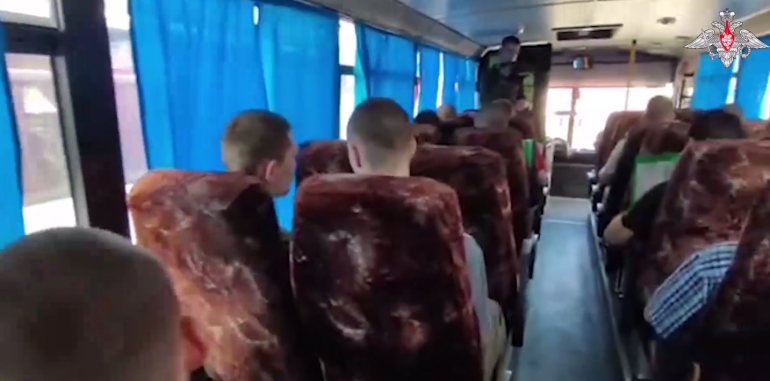 Наши парни возвращаются домой