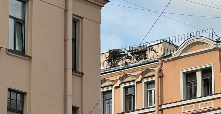 СК показал, что внутри дома на Большой Зелениной