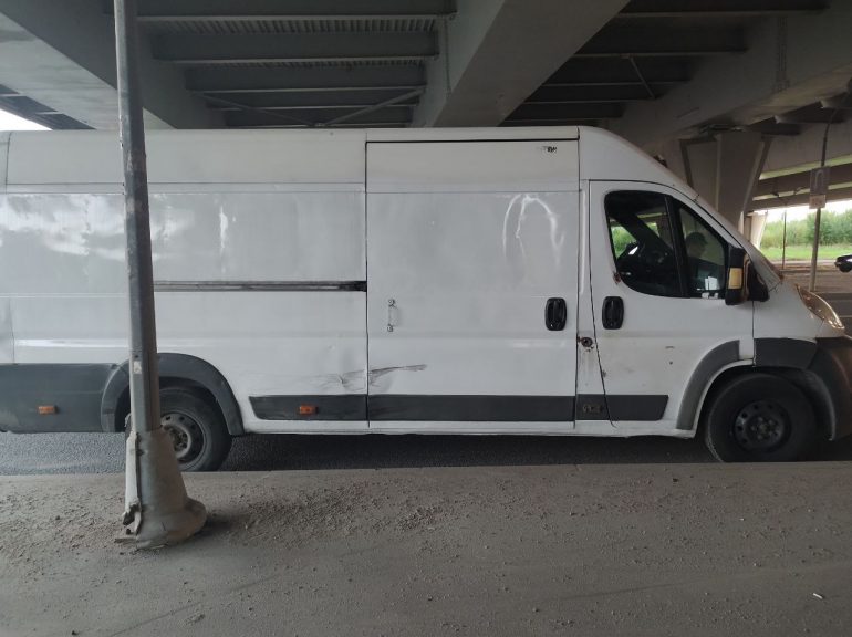 На Планерной в ДТП попал «БМВ» без передних номеров